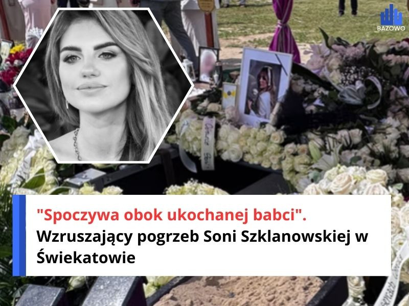 "Spoczywa obok ukochanej babci". Wzruszający pogrzeb Soni Szklanowskiej w Świekatowie